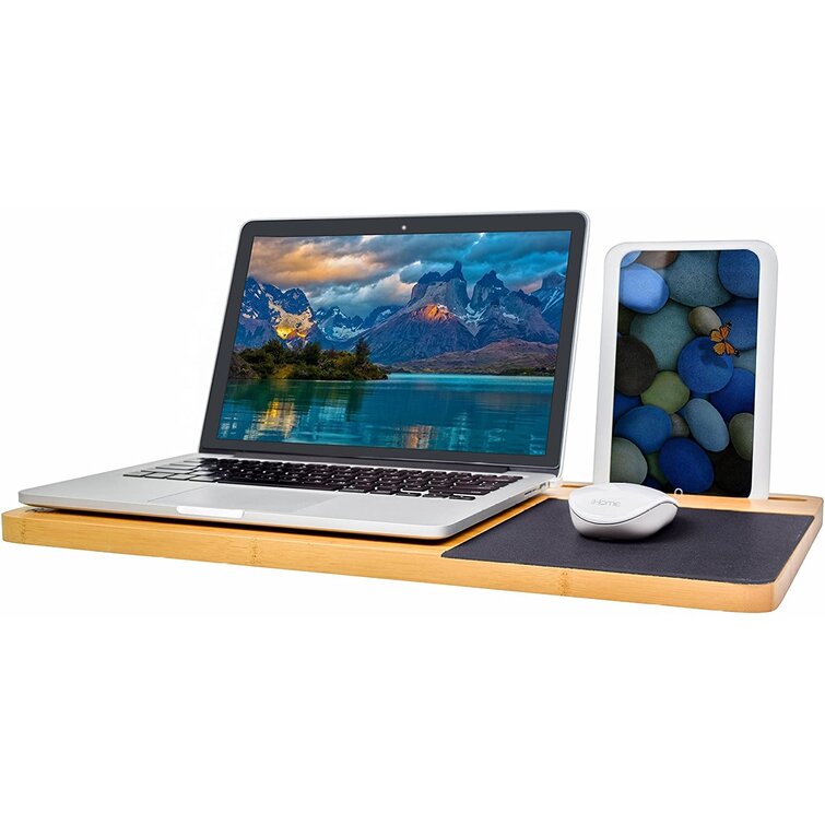 Wooden Laptop Stand Detachable For Laptop Macbook Pro Air IPad Pro Cooling  Stand