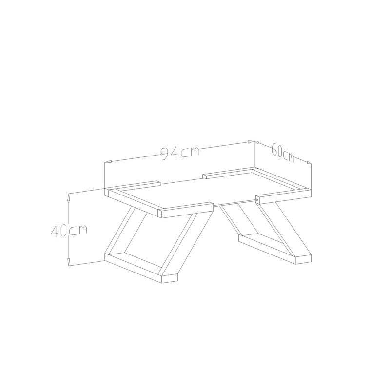 Martell coffee table