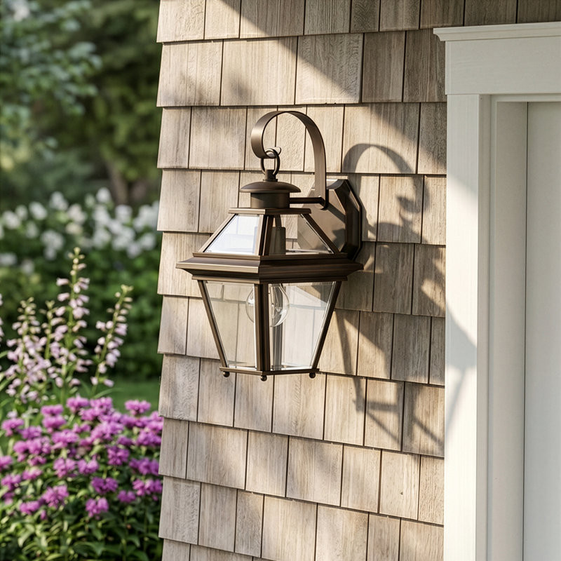 Calais Wall Light, Antique Bronze