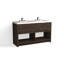 Vista 60" W Freestanding Double Bathroom Vanity-429148928-429148937-429149051