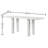 White Oval Solid Wood Dining Table-859002059