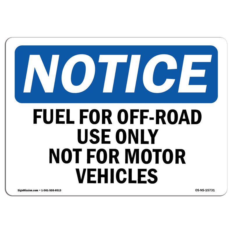 Heavy Duty Sign