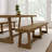 Tonyna 85" Solid Wood Bench-1653158135