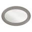 Busey Ribbed Oval Framed Accent Mirror-295325821
