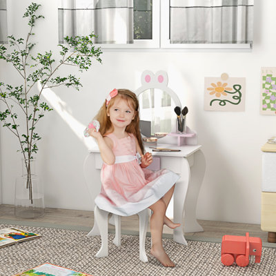 Mariel Dressing Table with Mirror