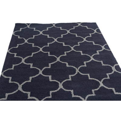 Iverson Navy Blue Rug