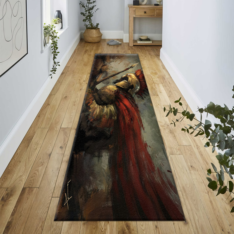 Cozy Soft Pile Rug with Elegant Floral Print Design for Enhancing the Look of Your Living Room or Bedroom Spaces