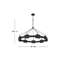 Raffi Steel Dimmable LED Other Chandelier