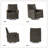 Jerseyville Transitional Leather Swivel Rocker Manual Recliner-2130623082