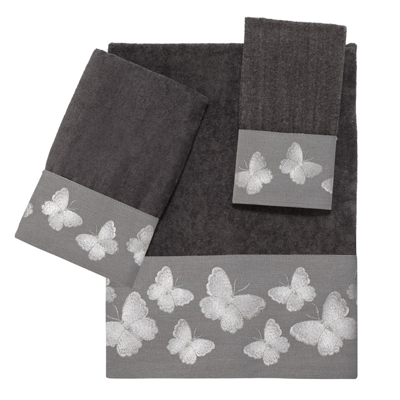 Hamm 100% Cotton Towel, Gray, Fingertip Towel