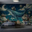 Décoration murale rétro Starry Night-2073033949-2073033947