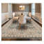 Shangri-La Hand Knotted Wool Area Rug in Sea Blue/Beige/Orange-1583618626