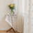 2 Panel White Voile Sheer Curtains For Living Room Pompom Window Drapes Rod Pocket Party Wedding Decor Valance Door Curtains Net Panel, 132x213cm-130318346