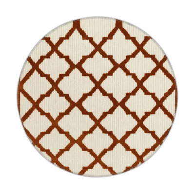 Tapis intérieur et extérieur beige Trellis