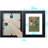 Walnut Wood Beveled Picture Frame-9743557