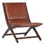 Gibbs Leather Upholstered Occasional Chair