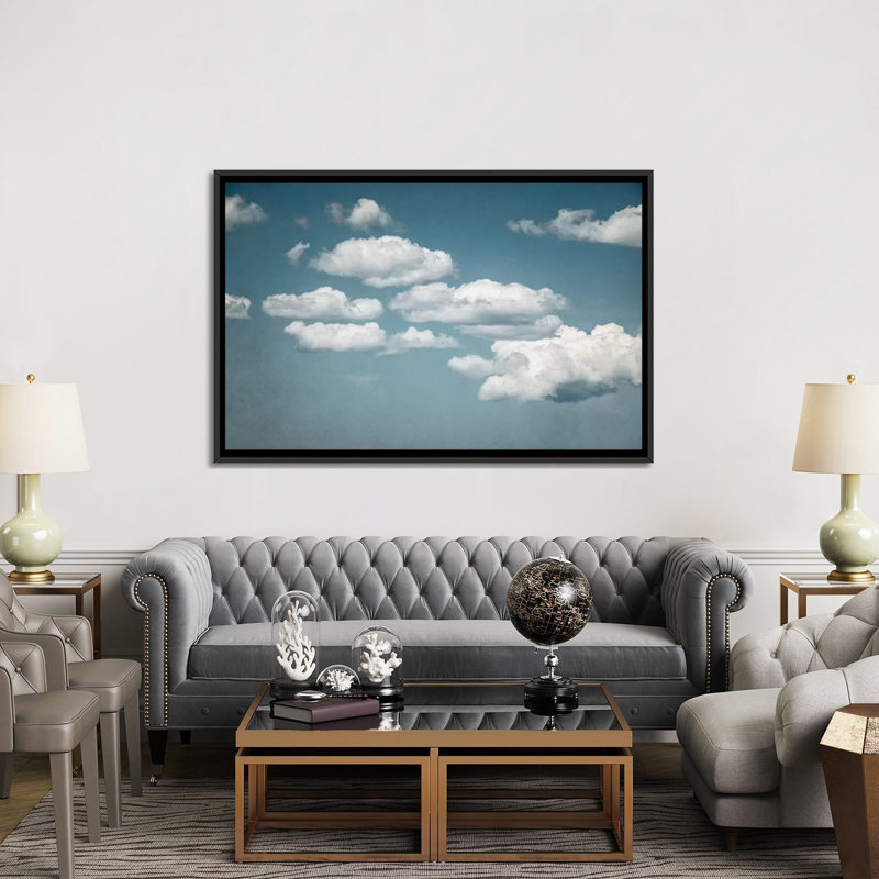 Calm Days III, reproduction de photo sur toile tendue, H 40 po x l 60 po x P 1,5 po, Toile encadrée noire, Pas de tapis