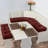 Indoor 4-Piece Nook Seat Cushion Set-694230078