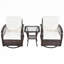 Hayes Outdoor 3-Piece Conversation Set with Swivel Chairs-2105928738