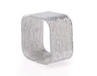Rond de serviette Holiday, Argent