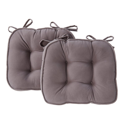 Reversible Microfiber Dining Chair Pad