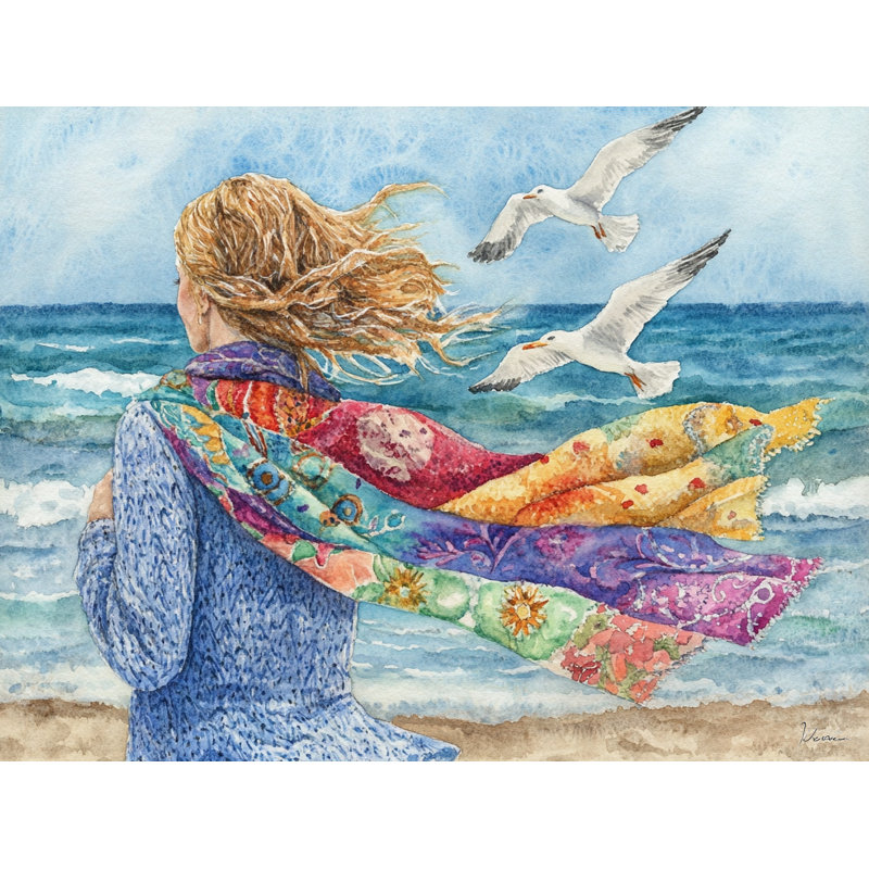 «Winds of Color», art mural sur toile, H 36 po x l 48 po