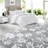 Elegant White Comforter Bedding Sets, Polyester Microfiber, Style For Home