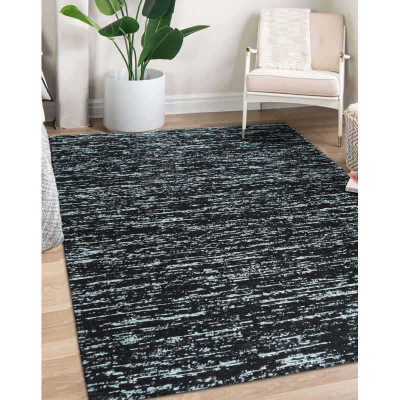 Tapis noir Akailah, Rectangle 4 pi x 6 pi
