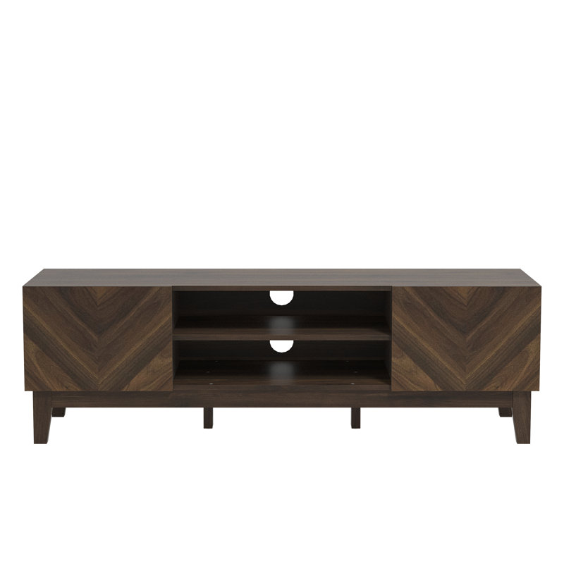 Cartwright TV Stand for TVs up to 65", Royal Walnut
