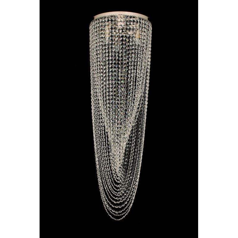 Glass/Crystal Semi Flush Mount