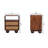 Larissa 2 Drawer Chestnut Nightstand