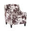 Fauteuil club en velours 29,25 po Burton