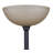 Thandi 2 Light Floor Lamp With Oil Rubbed Bronze Finish And Amber Shade