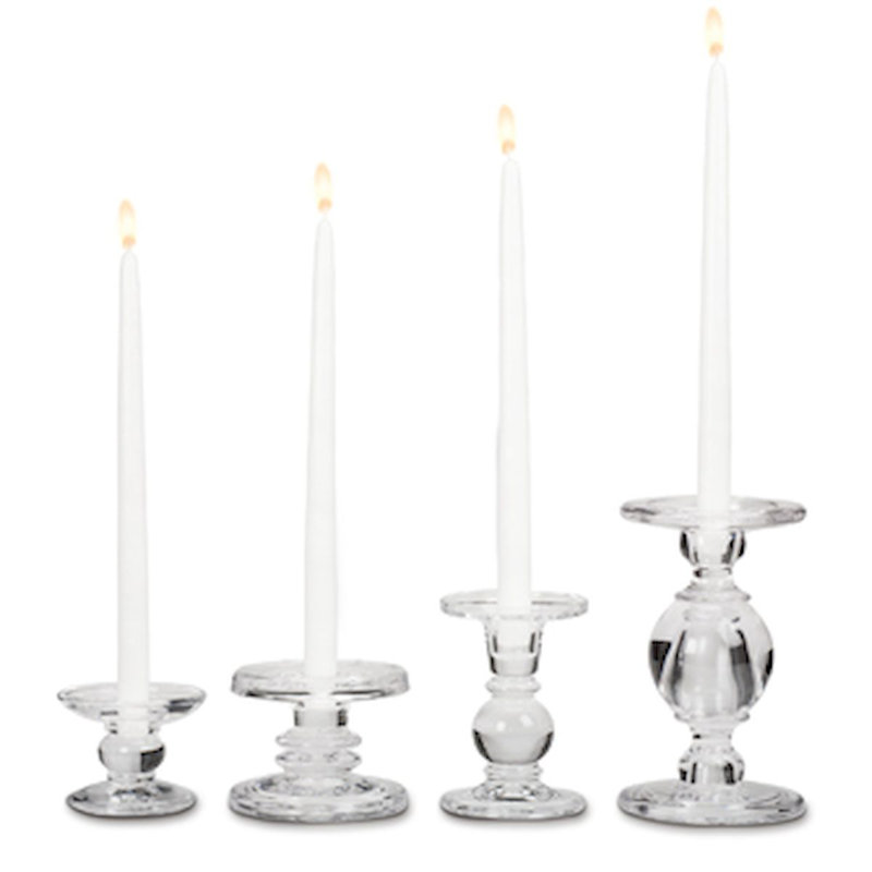 4.5'' H Glass Tabletop Candlestick