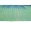 Tapis vert / bleu en laine fait à la main Ames