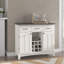 Desserte à 3 tiroirs en bois de cerisier de 41,75 po de large Presswood-2105605075