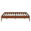 Base de lit plateforme classique en bois avec support en lattes de bois en métal-1741761759-1741761757