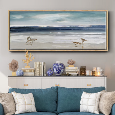 Sandpiper Bay- Framed Canvas