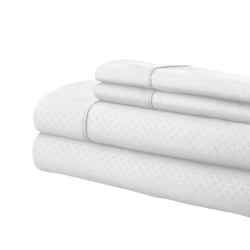Microfiber Sheet Set, Queen, Gray