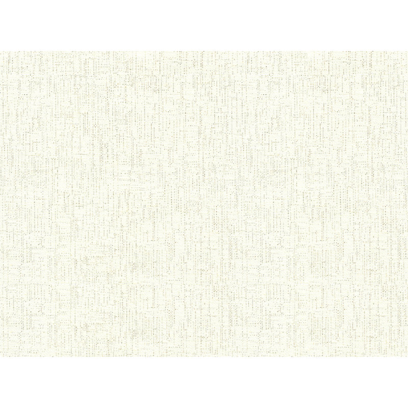 Perfect Plains Viscose, Linen and Polyester Fabric, White/Silver