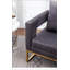 Fauteuil d'appoint rembourré Lenola, gris-1409263580