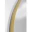 Wall Mirror Shape Brass 110x120cm