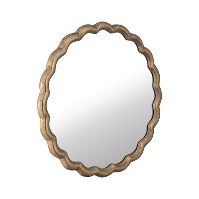 Aluminum Wave Mirror Medium