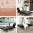 Faux Leather Accent Chair with Ottoman-972972667
