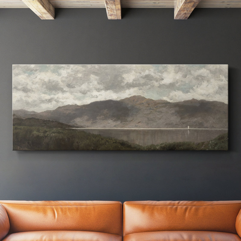 Série paysage - DC - Toile tendue avec châssis - Prêt à accrocher, H 16 po x l 40 po