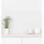 Carrelage mural en porcelaine brillante 12 po x 12 po Silica White Subway