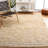 Alois Geometric Hand-Woven Flatweave Area Rug in Yellow/Ivory-955440781