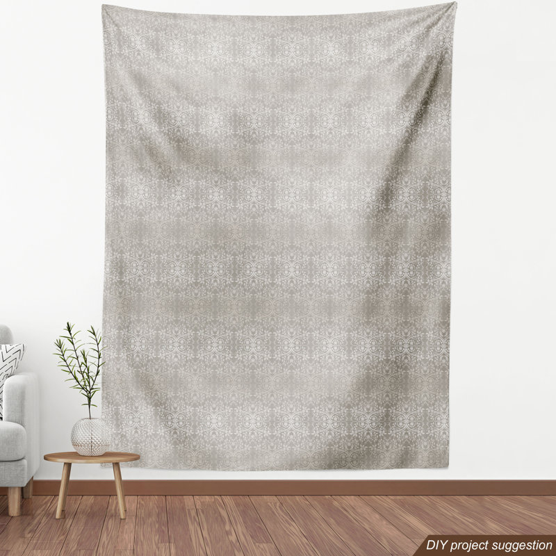 Tissu de fleurs et feuilles de dentelle, l 58 po x L 72 po