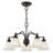 Becky 5 - Light Steel Chandelier-22240837