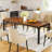 Lamekia Metal Base Dining Table-568334066-559635826
